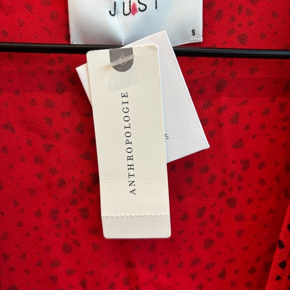 NWT Anthropologie Just Female Satori Wrap Blouse, Size S - Picture 14 of 15